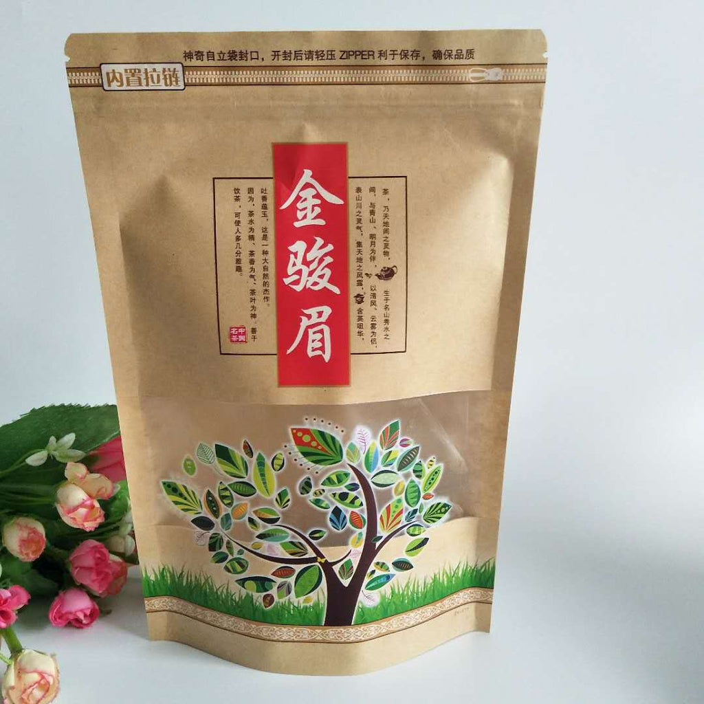 TeaChinese Wuyi Black Tea Jin Jun Mei Tea Golden Eyebrow Red Tea Jinjunmei 250g