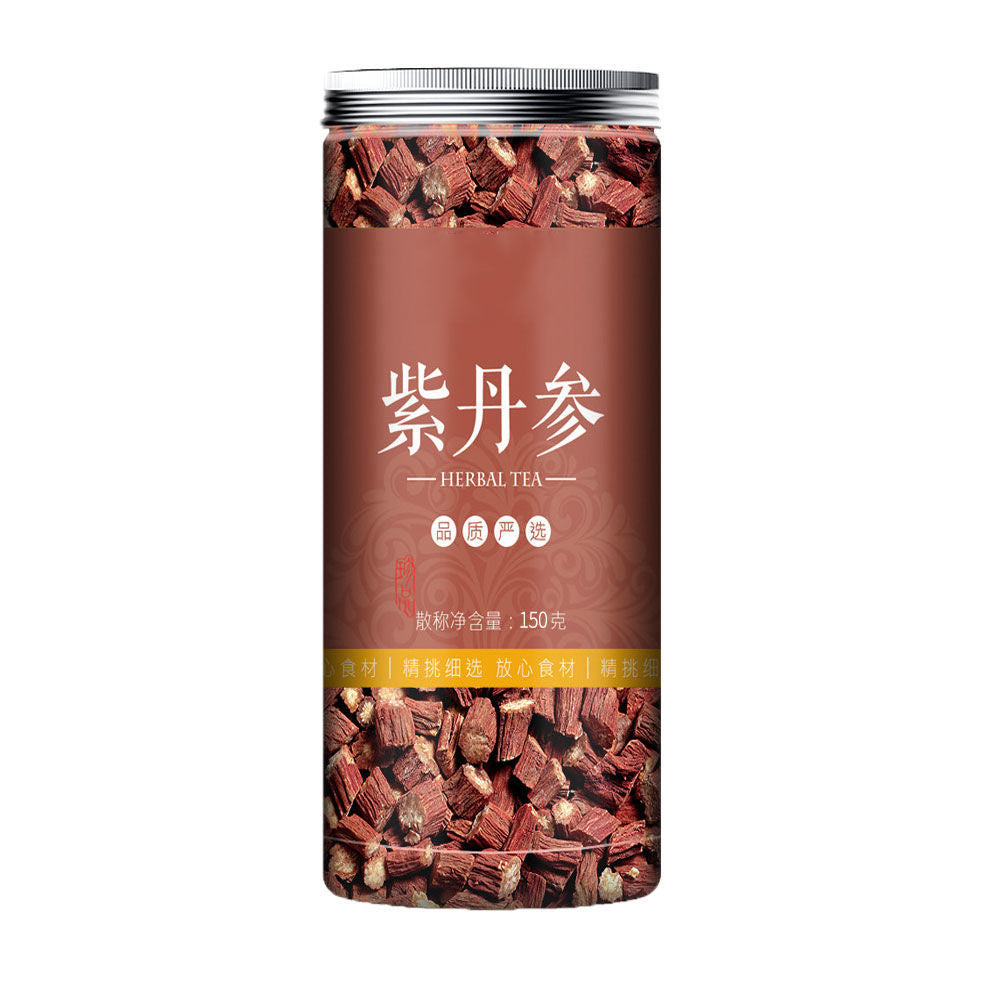 紫丹参 Natural Organic Healthy Herbal Tea Zidanshen Canned 150g Salvia Tablets