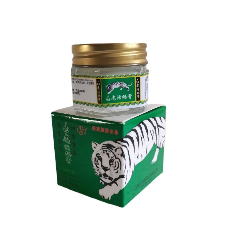 20g Original White Vietnam Tiger Balm Oil Natural Herb White Tiger Transdermic Anelgesic Cream for Headache