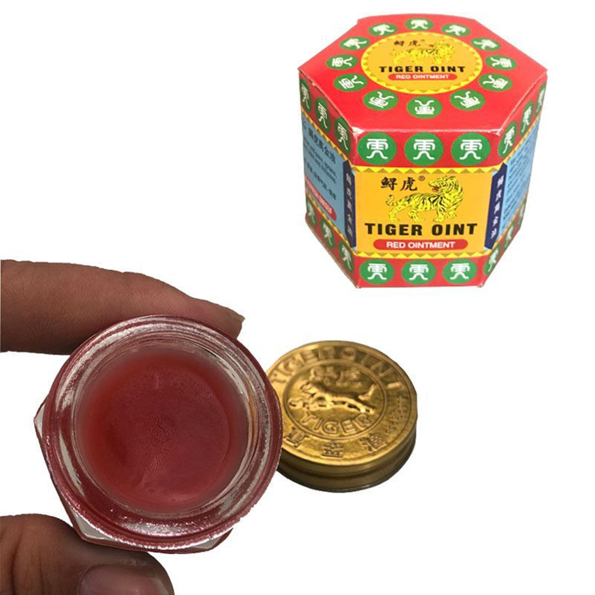 Red Tiger Ointment Balm Arthritis Joint Pain Body Massage Patches Pain Relief Plaster Ointment Headache Dizziness Essential