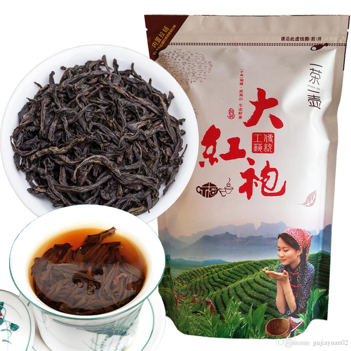 TemuTea 250g Oolong Da Hong Pao Tea Wu Long Wulong Dahongpao Black Tea Big Red Robe Tea