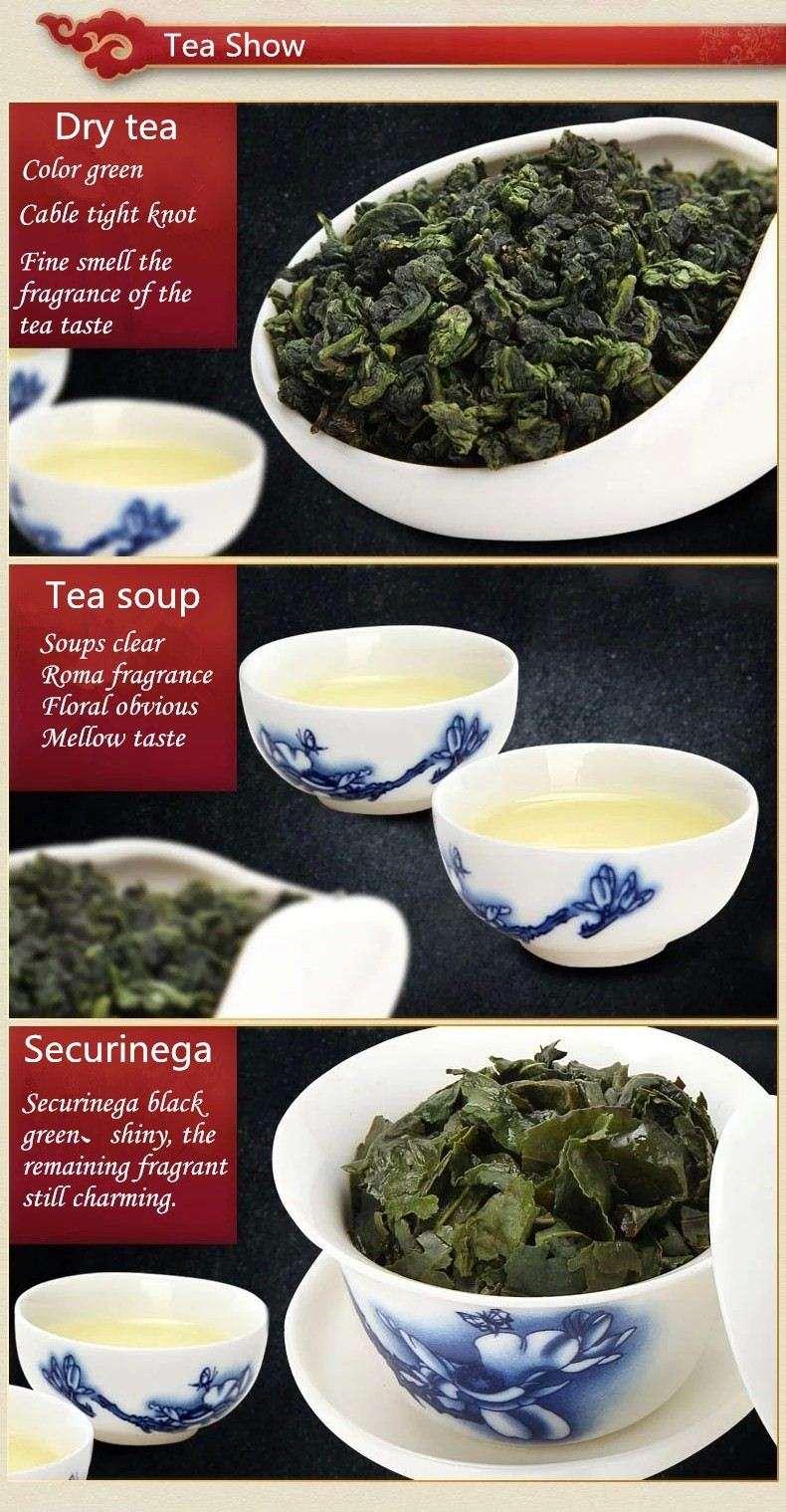 TemuTea 10 bags Iron Cans Gift Packing TiKuanYin Green Tea Tie Guan Yin Tea ANXI Oolong Tea