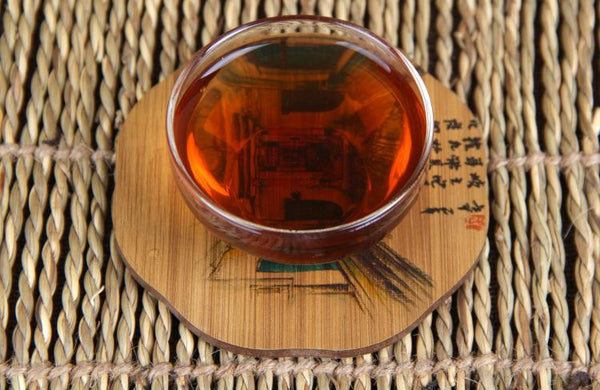 TemuTea 250g Yunnan Puer Shu Tea Top Grade Menghai Xing Hai Ripe Pu-erh 7562 Brick Old Tea