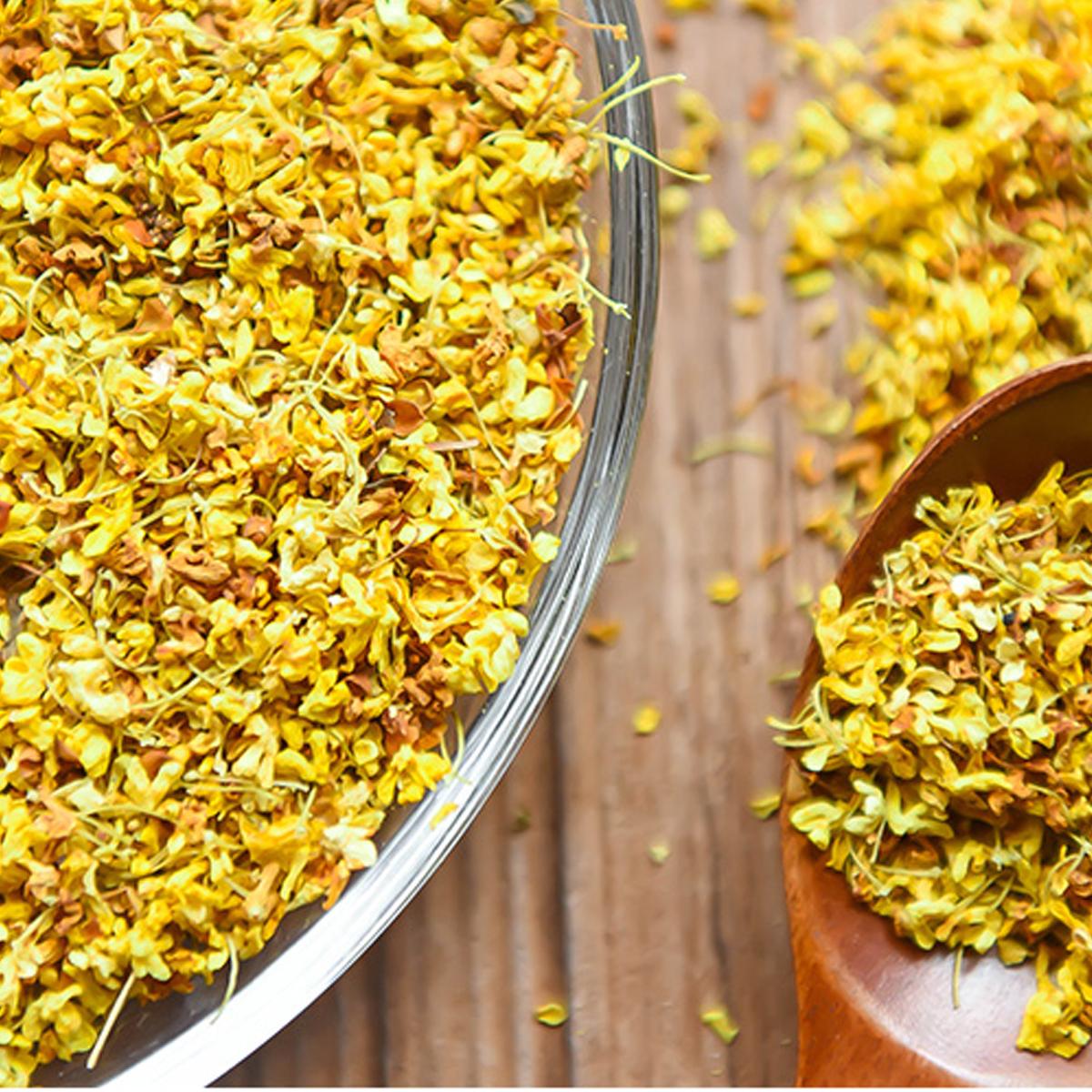 Chinese Premium Sweet-scented Osmanthus Flower Organic Dried Fragrans Tea Herbal