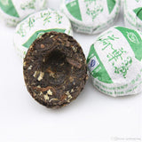 Yunnan Organic Pu-erh Cake Pu er Tea Ripe Puer Lotus Leaf Black Tea Chinese Tea