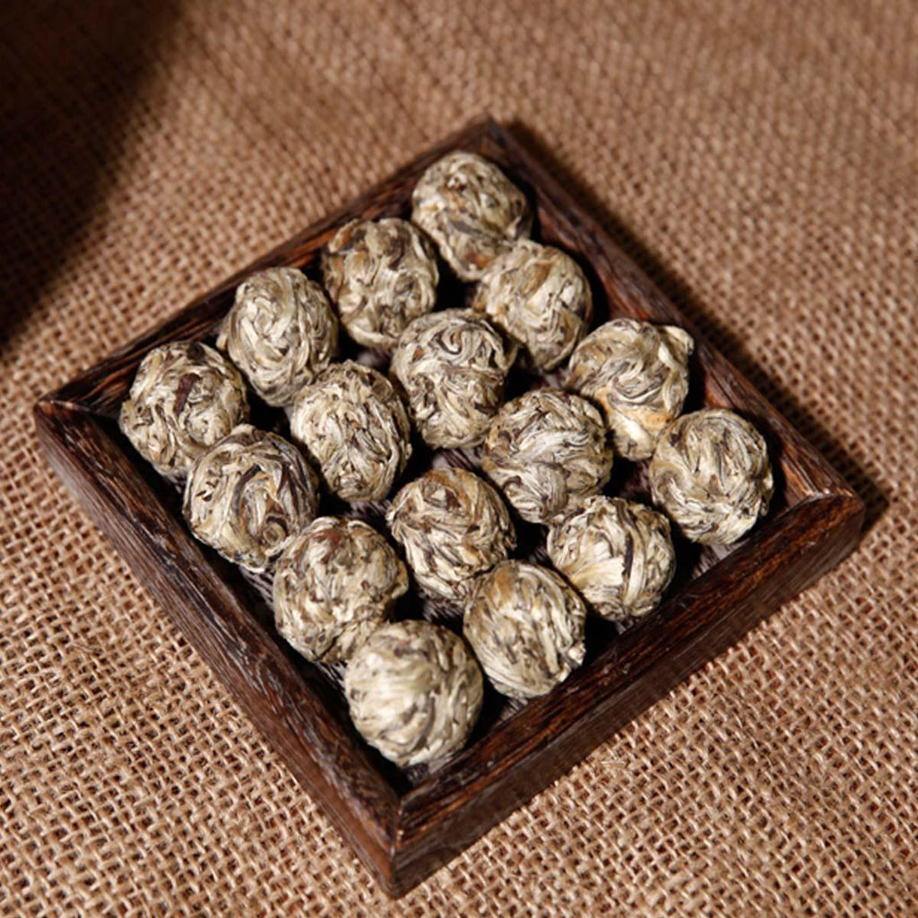Yunnan Pu-erh Tea Raw Tea Mini Dragon Ball White Silver Needle Health Green Food
