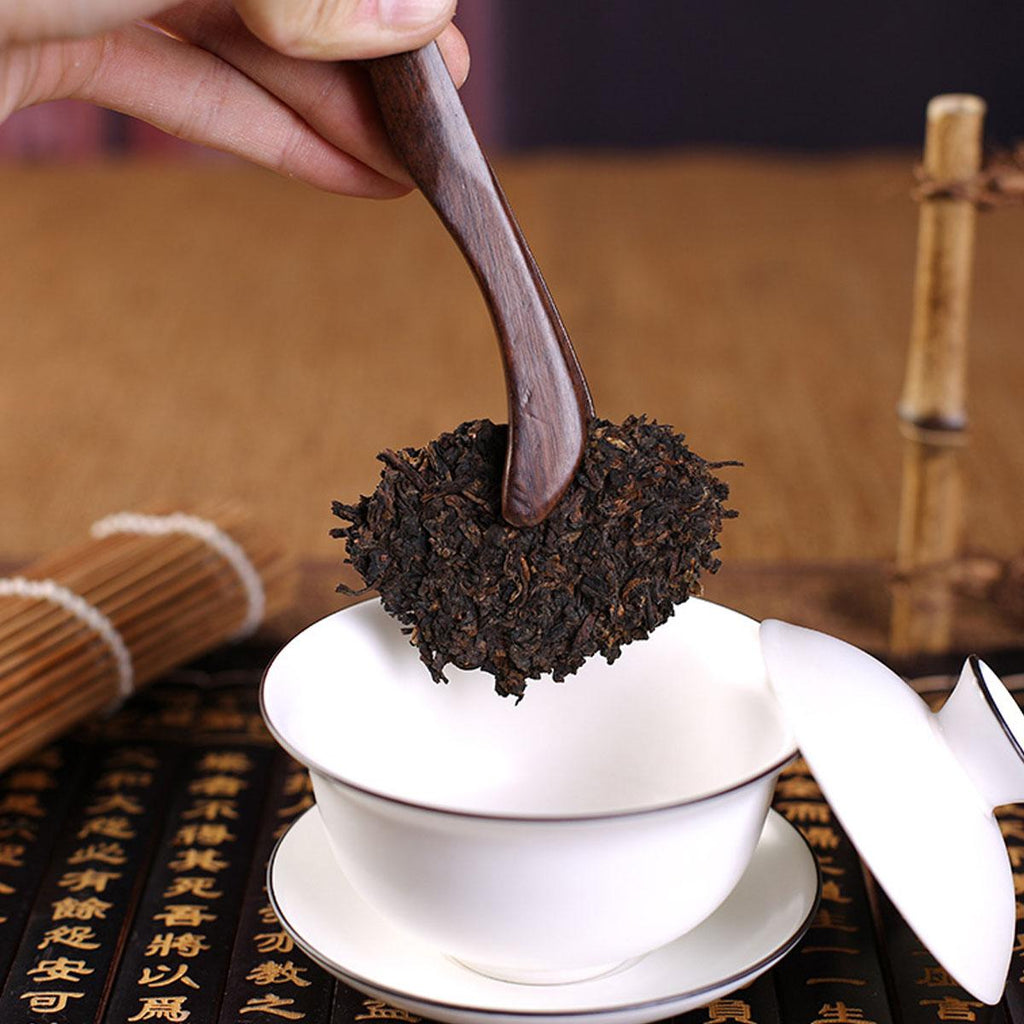 Puerh tea Cooked Tea Cake Black Tea   Seven Sons tea  Old Brown Tree Yunnan 357g