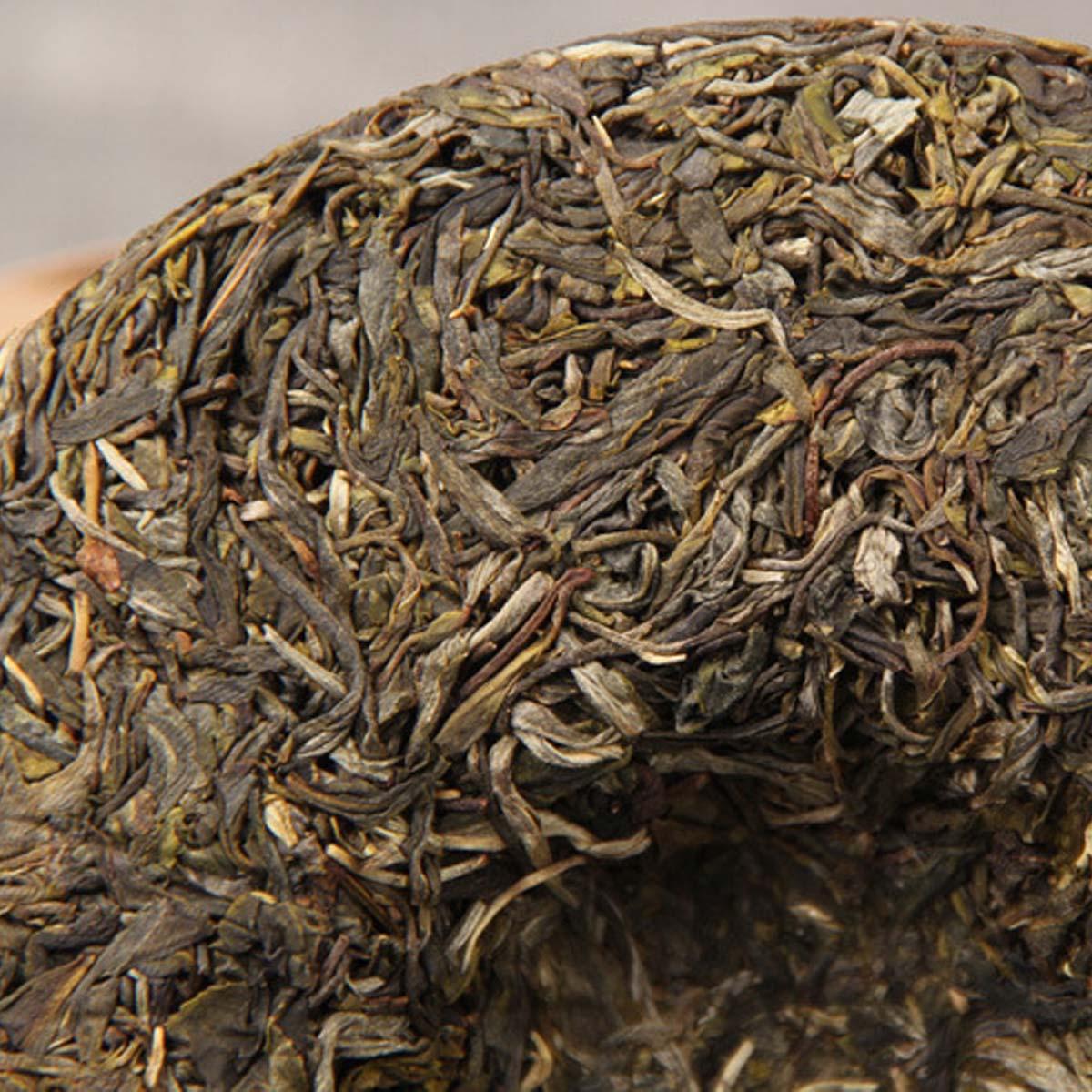 Raw Puerh Tea Old Ancient Tree Mingqianchun Handmade Tea Health Care Sheng Cha