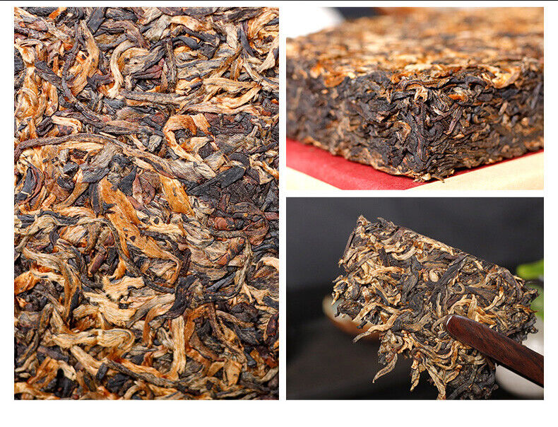 TeaDr. Pu'er Tea Yunnan Black Tea Ancient Tree Dian Hong Brick DianHong 250g