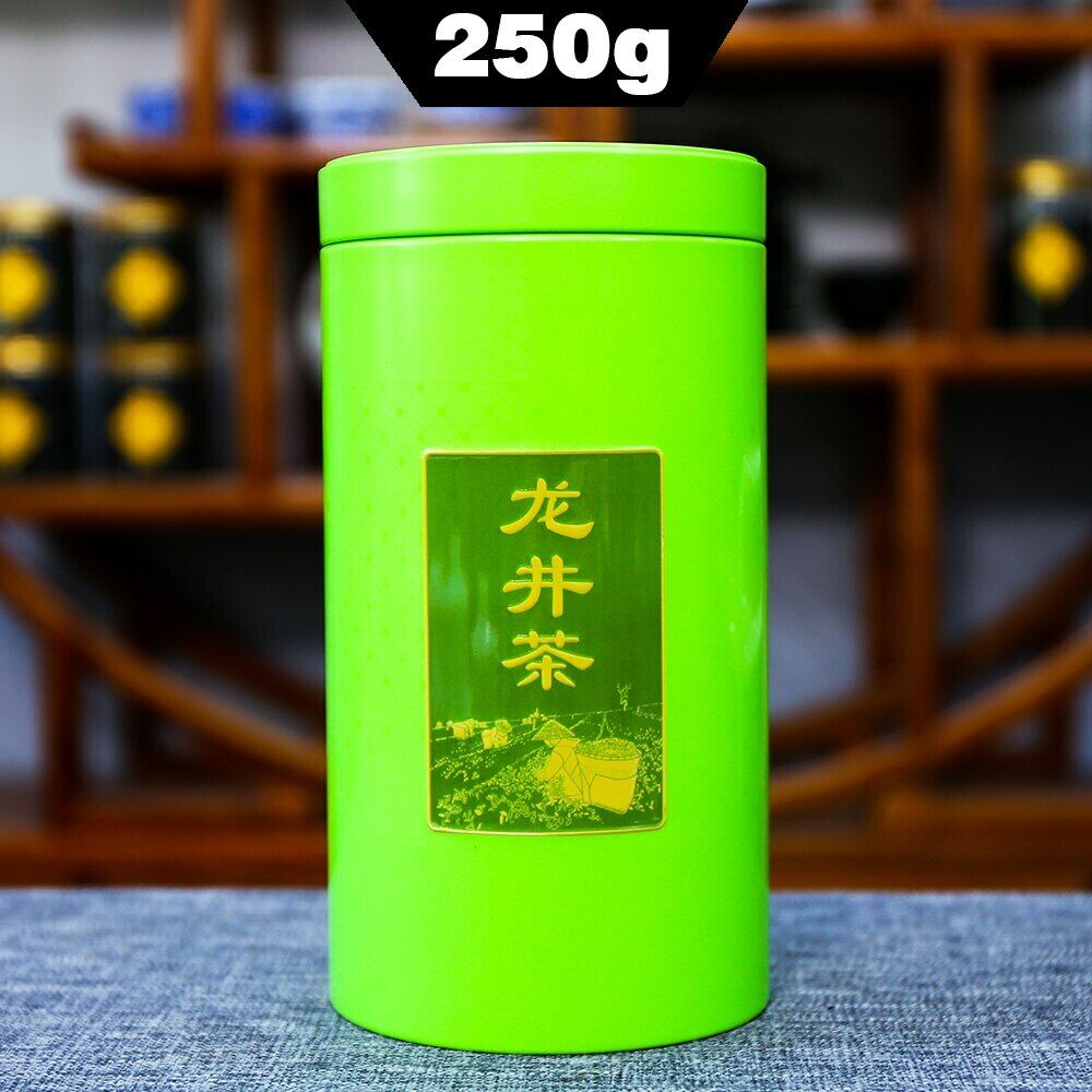 Dragon Well Chinese Green Tea Spring Fresh Dragon Well Gift Pack 250g Main image