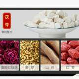 Poria Jujube seed tea promote sleep  [北京同仁堂] 茯苓酸枣仁茶 山药麦芽玫瑰红枣百合助眠安神草本养生茶 40包/盒