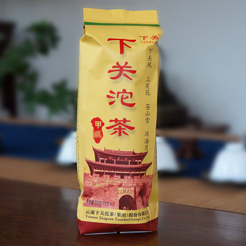 Tuocha Yunnan Xiaguan Jia Ji Tuo Cha Aged Puer Tea Cha Pu'er Puerh Tea 100g*5