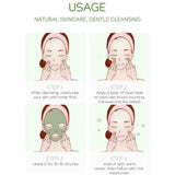 Green Tea Mud Mask Deep Cleansing Oil Control Moisturizing 5G Facial NEW D5K1