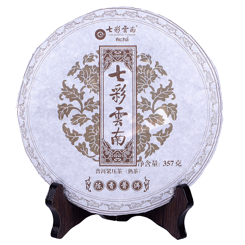Top-grade Colourful Yunnan Qing Feng Xiang CHEN XIANG Puer Ripe Pu'er Tea 357g