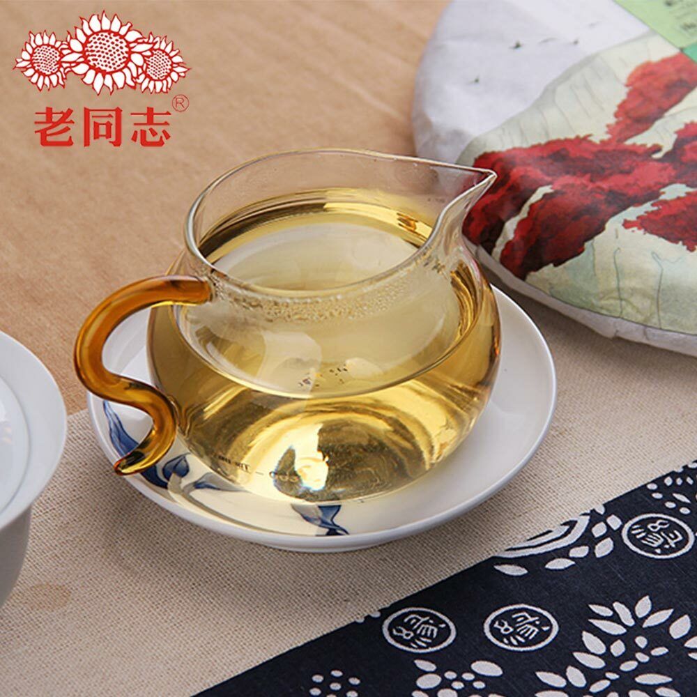 Haiwan Ancient Tree Aged Pu Erh Tea "Autumn" Qiu Shuang Cha Tea Cake 400g
