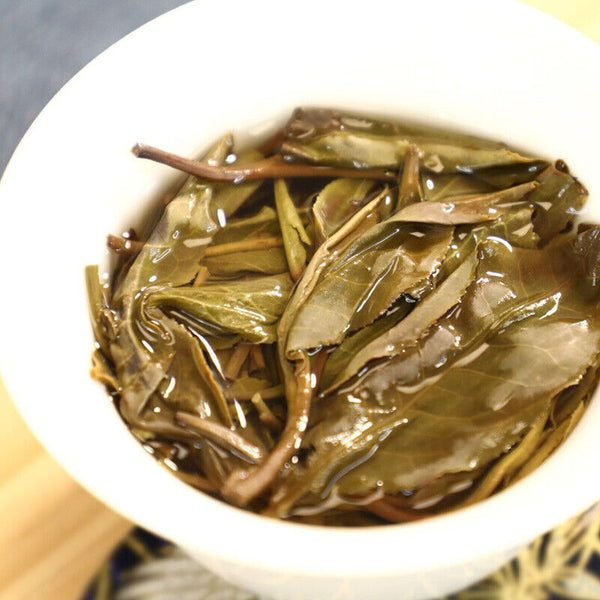 Purple Bud Haiwan Comrade Yunnan Gelanghe Old Tree Cha Puer Pu'er Tea 357g