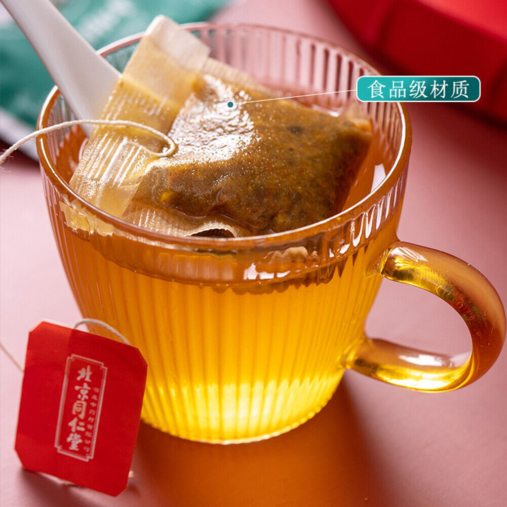 Health Tea Fuling Zhizi JujuTeaTongrentang Herbal Conditioning 同仁堂草本调理养生茶茯苓栀子菊苣茶