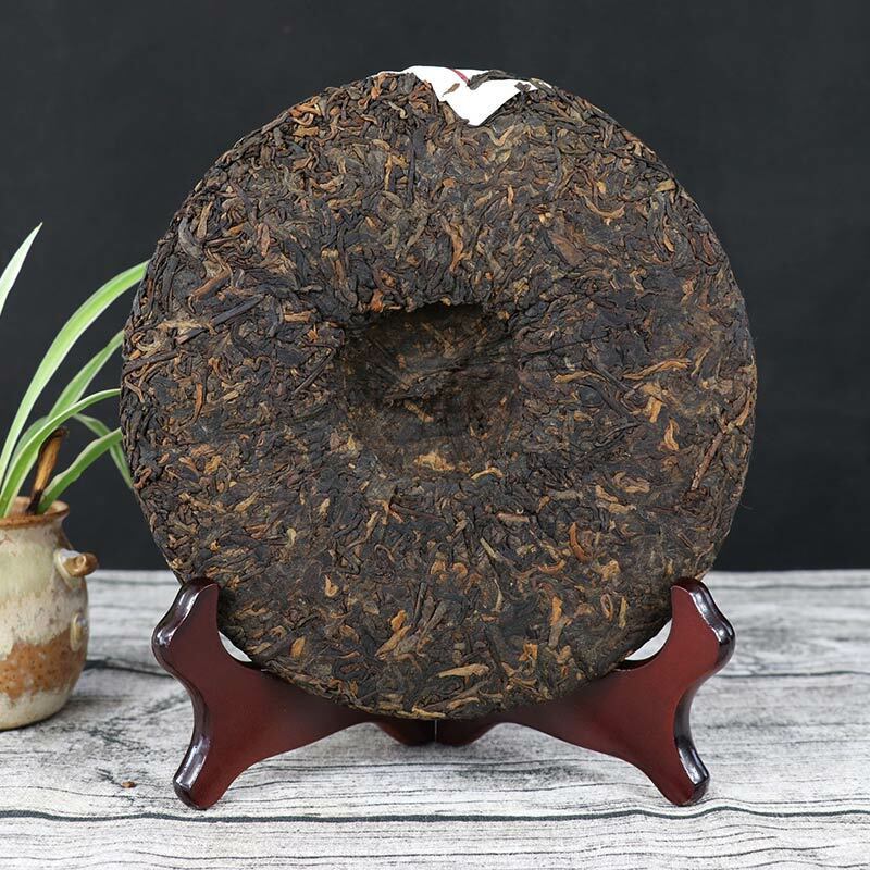 Lao Tong Zhi Ripe Puer Chun Xiang Tea Cake Batch 171 Top-grade Pu Er Tea 357g Main image