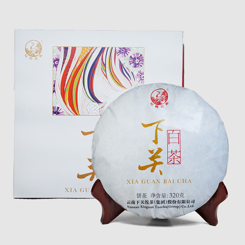 Jinggu Moonlight Pu'er Tea Box XIA GUAN BAI CHA Dali White Tea Cake 320g Secondary image
