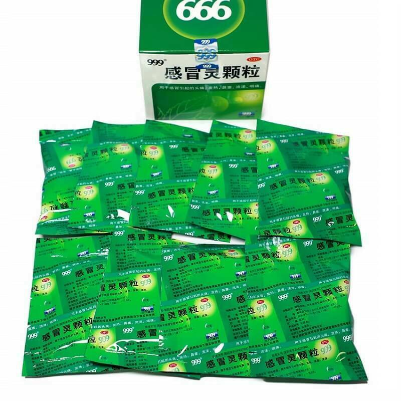 999 Gan Mao Ling Ke Li (10g X 9 Bags) 4 Boxes999感冒灵颗粒 Main image