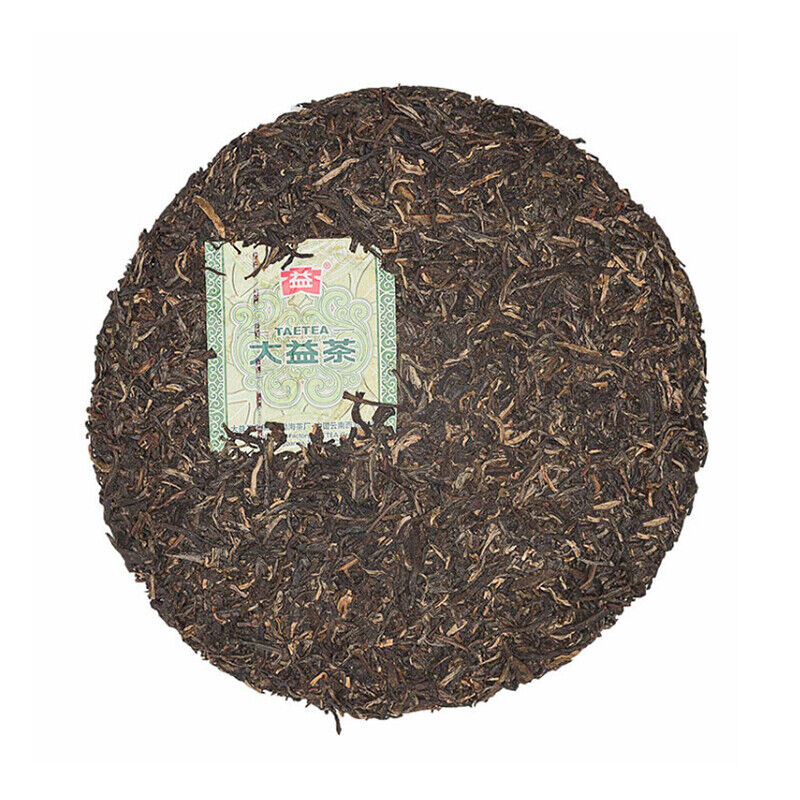 Cha Puer Menghai Dayi 7542 Pu'er Tea Cake Chinese Yunnan Classical Pu-erh 357g Secondary image