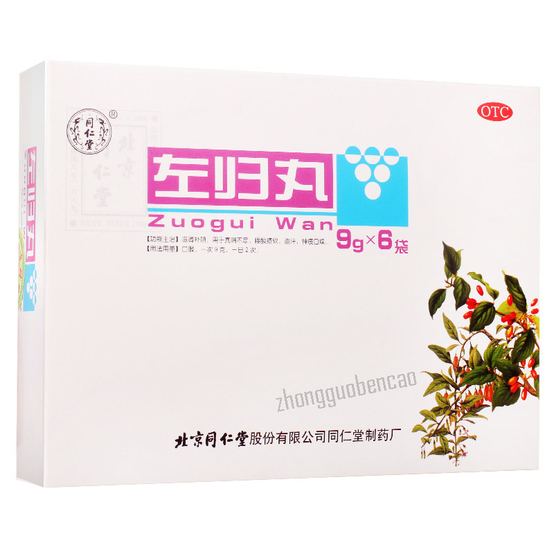 Tongrentang Zuogui Wan 同仁堂左归丸 Secondary image