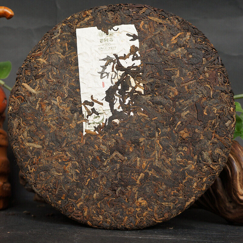 Old Comrade Ripe Puer 15 Anniversary Chen Xiang Puerh Lao Tong Zhi Haiwan 357g Secondary image