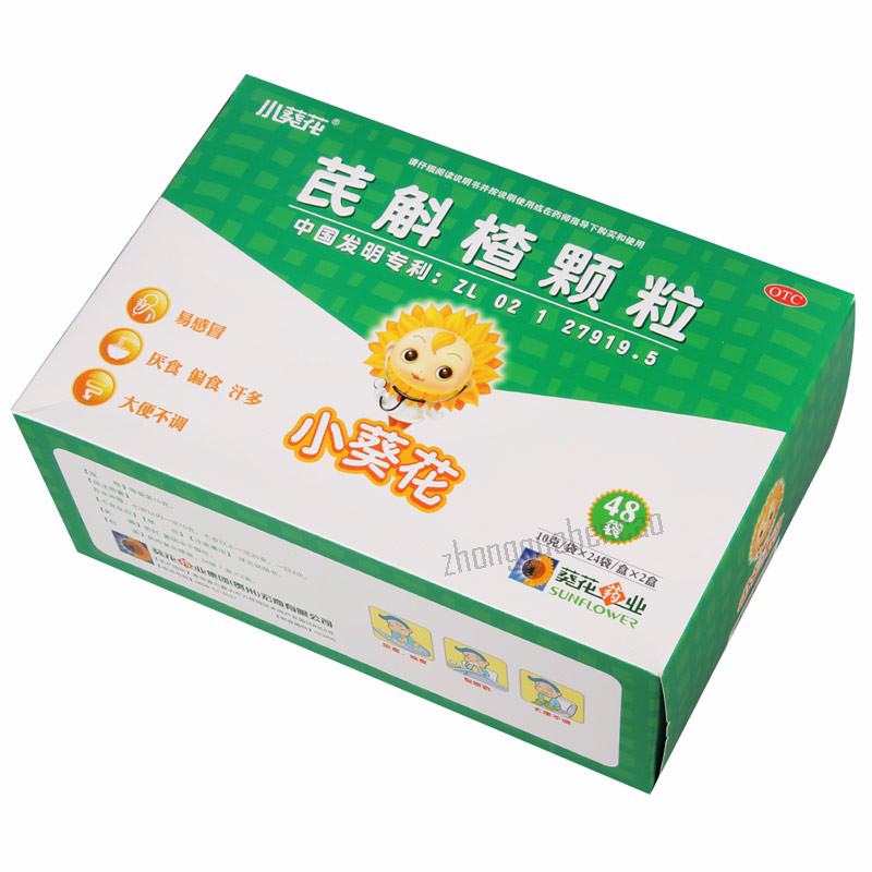 Xiaokuihua Qihuzha Keli Chiense Herb小葵花芪斛楂颗粒 Main image