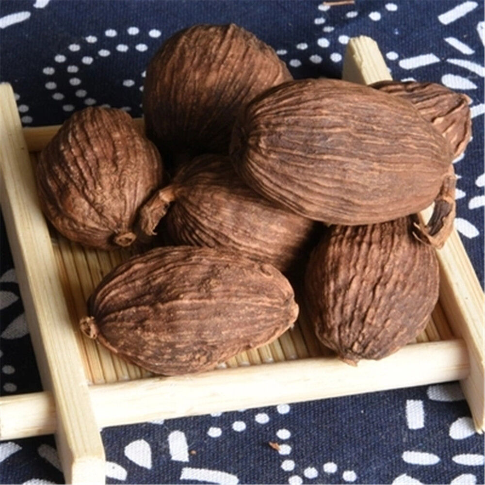 Sha Ren Chinese Herb Natural Dried Amomum Costatum Black Cardamom Tsaoko 250g 草果 Secondary image