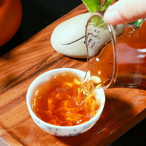 Premium Black Tie Guan Yin Oil Cut Fast Black Oolong Tea Slimming Tea 250g
