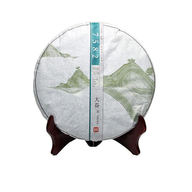 Puer Tea Yunnan Ecology Menghai Dayi Puerh TAETEA7582 Classic Cha Pu'er Tea 357g Secondary image