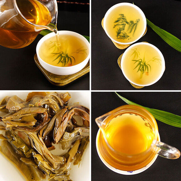 Ecology Longrun Pu-erh Tea Cake Yunnan 816 Unfermented Pu'er Puer Cha Tea 357g