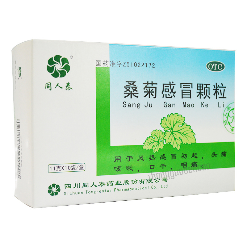 Tongrentai Sangju Ganmao Keli 同人泰桑菊感冒颗粒 Secondary image