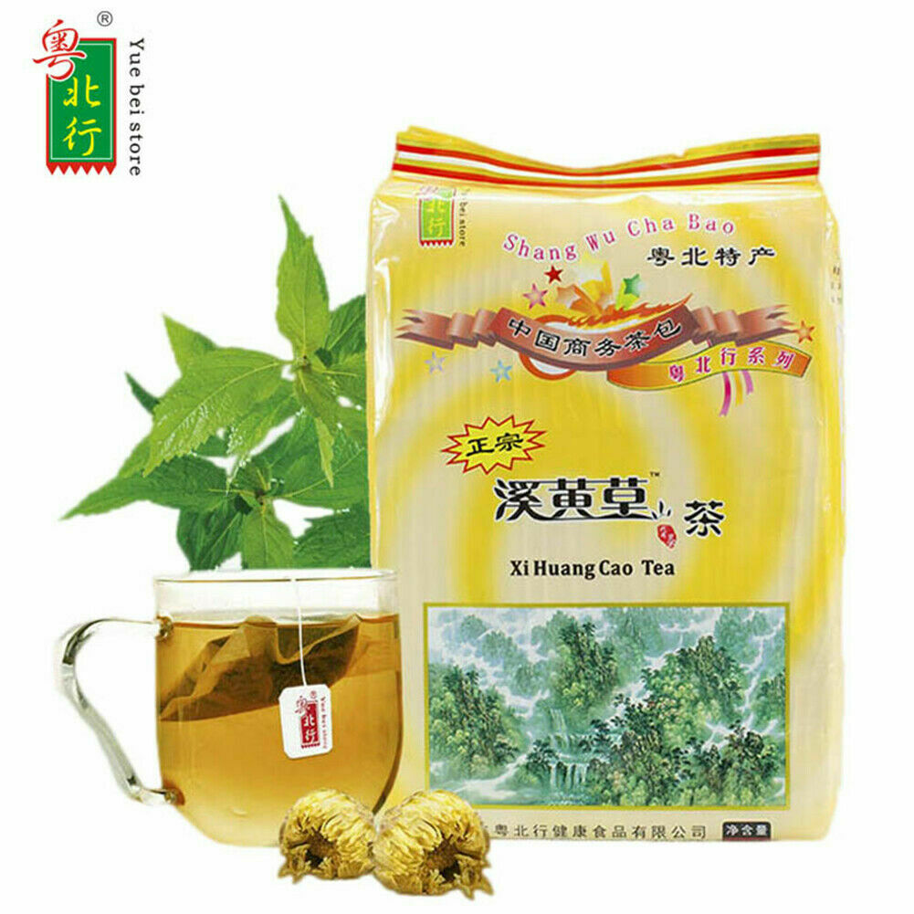 粤北行 溪黄草茶 xi huang cao cha China health herbal tea 100小袋/200g 广东凉茶益肝中草 口感微苦回甘清凉 Main image