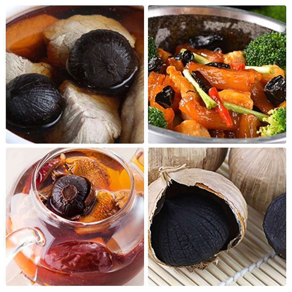 Single Clove Black Garlic 90 Day Fermentation Blood Sugar Balance Food 100g~500g