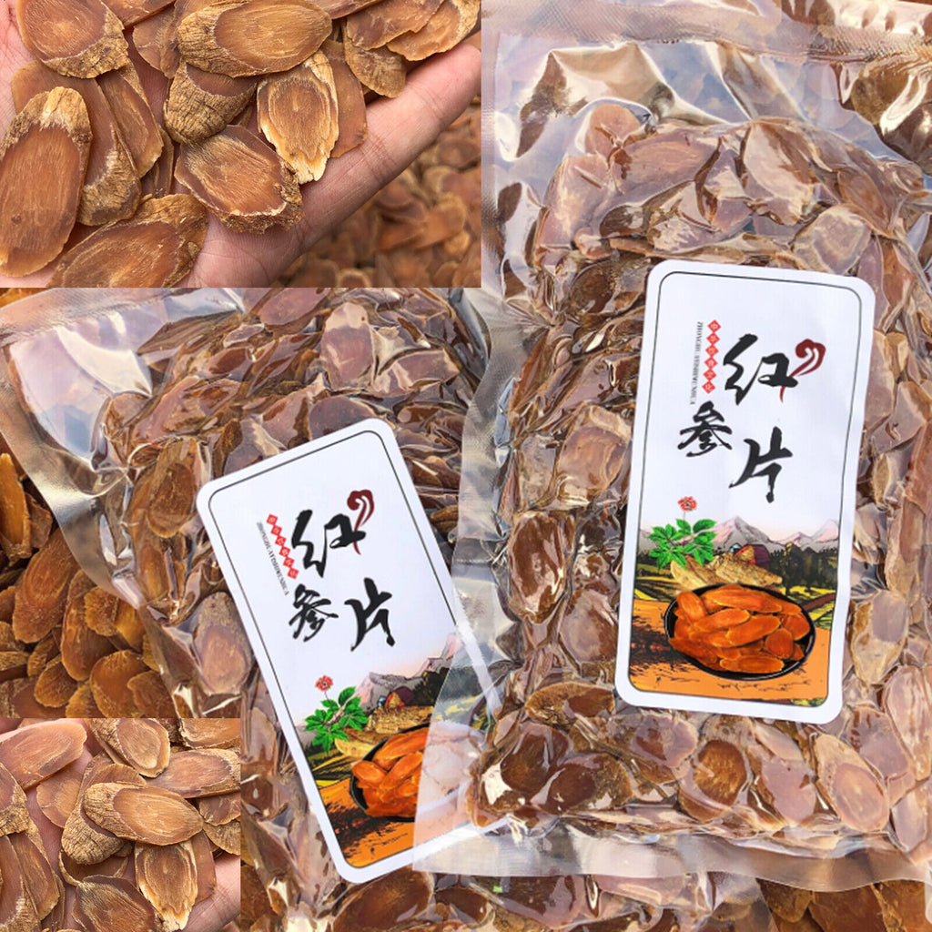Tea Soup Red Ginseng Health Care Bag Package Korean Ginseng Root Slices 250g