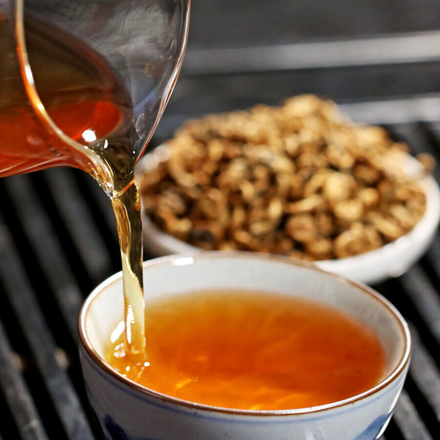 Fengqing Dian Hong Huang Jin Luo Golden Tea Yunnan Dianhong Black Tea 250g/can