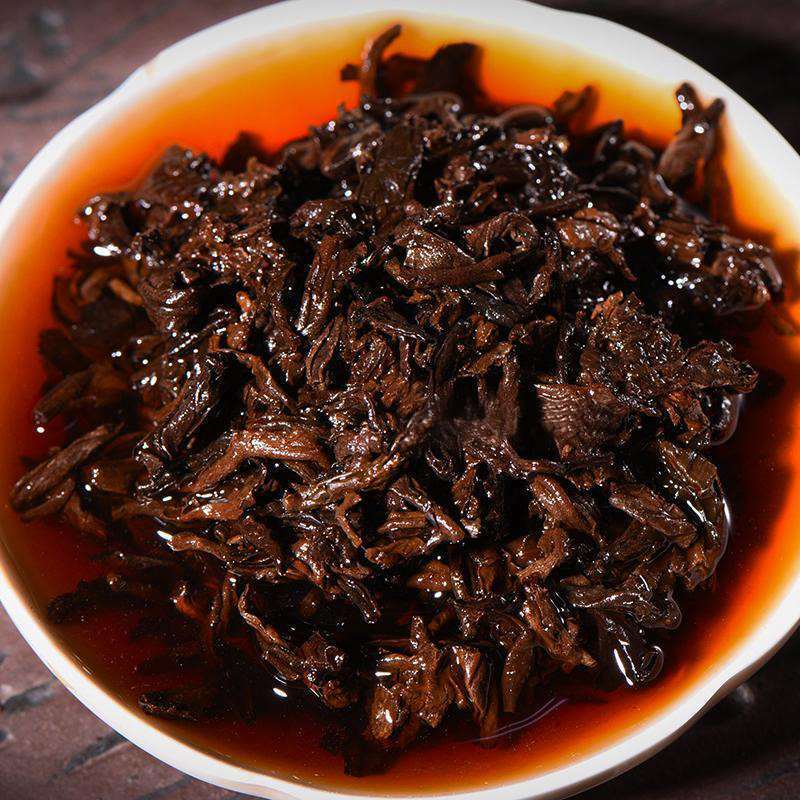 Pu'er Beeng Cha Top-grade Menghai Dayi 0532 Pu-erh Tea Ripe Puer Tea Cake 357g