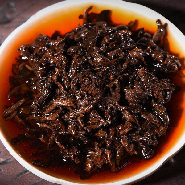 Pu'er Beeng Cha Top-grade Menghai Dayi 0532 Pu-erh Tea Ripe Puer Tea Cake 357g