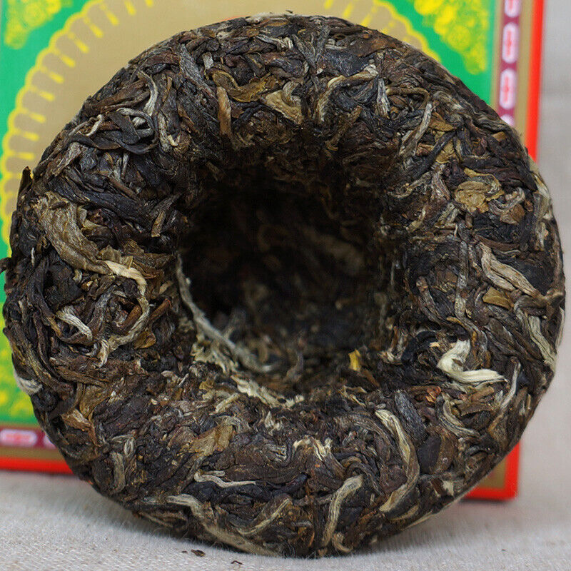 Ancient Tree Pu Erh In Nice Box CANGER TuoCha Yunnan Xiaguan Cha Pu'er Tea 100g Secondary image