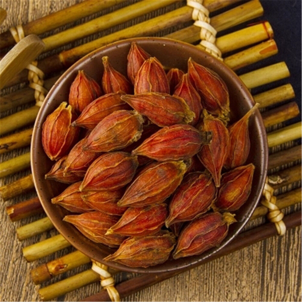 Zhi Zi Medicinal Herba Chinese Herbs 100% Natural Cape Jasmine Fruit 250g Secondary image