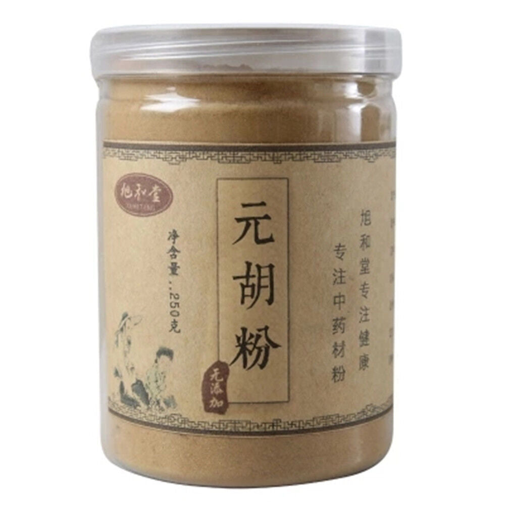 100% Pure Natural Corydalis Yuan Hu Power 10:1 Root Extract Powder 250g Main image