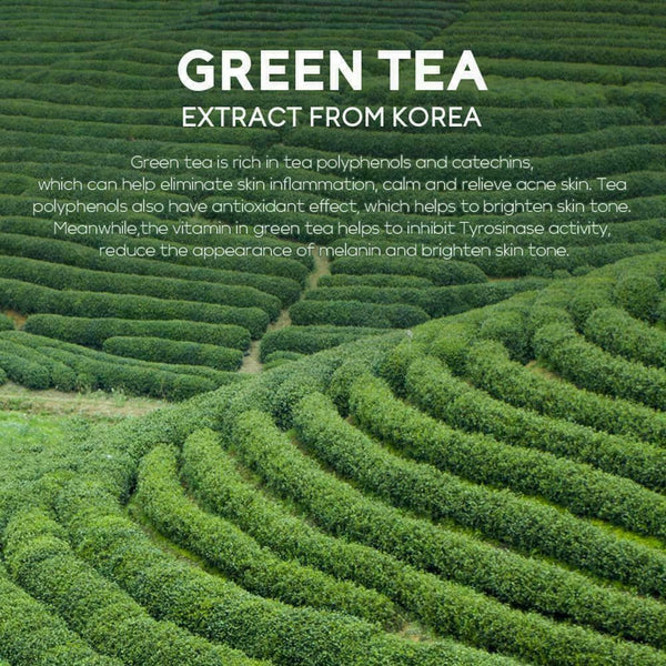 Green Tea Mud Mask Deep Cleansing Oil Control Moisturizing 5G Facial NEW D5K1