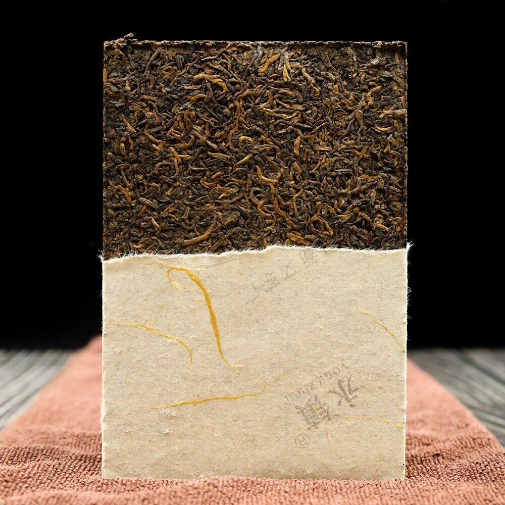 Yongzhen Shu Puer Ripe Puer "Palace Puer Tea Brick" /250g