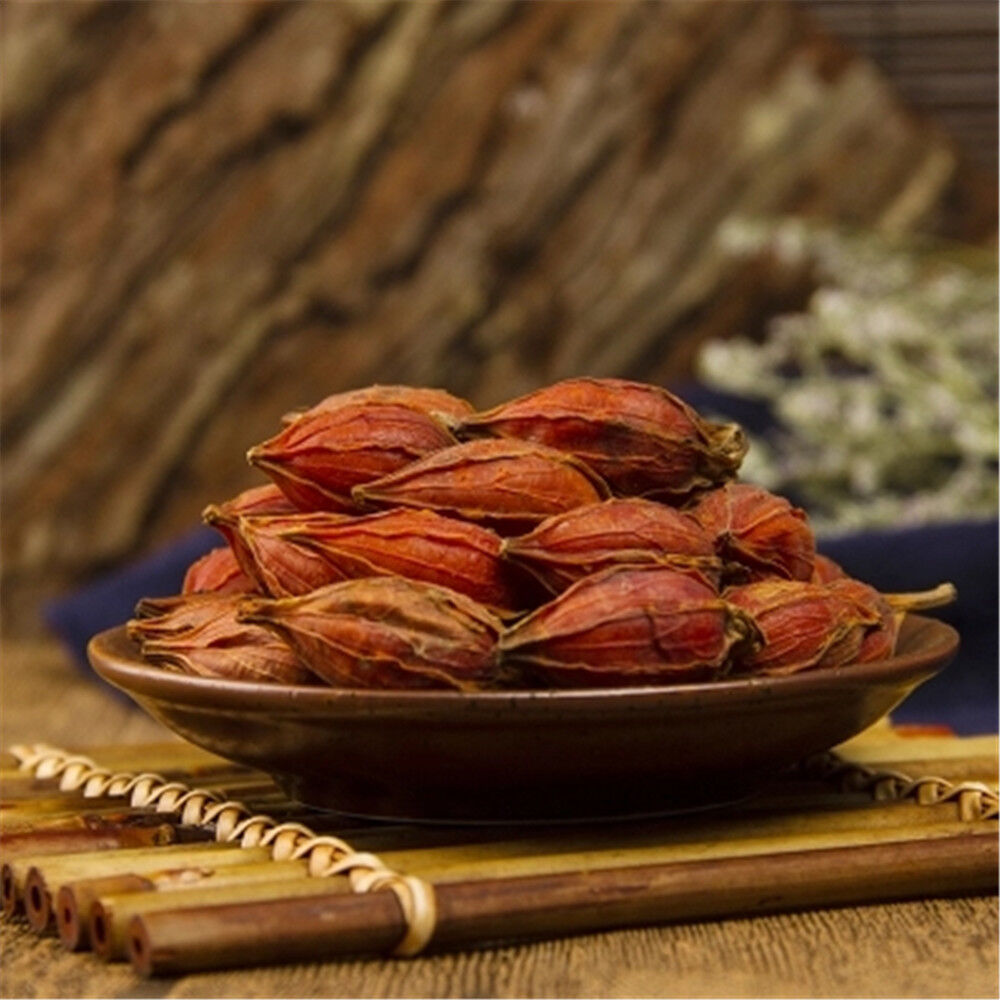 Zhi Zi Medicinal Herba Chinese Herbs 100% Natural Cape Jasmine Fruit 250g Secondary image