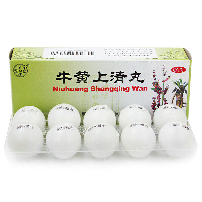 TongRenTang Niuhuang Shangqing Wan同仁堂牛黄上清丸6盒 Main image