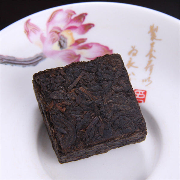 TemuTea 100g Puer tea health care pu er tea pu erh compressed pu'er brick organic