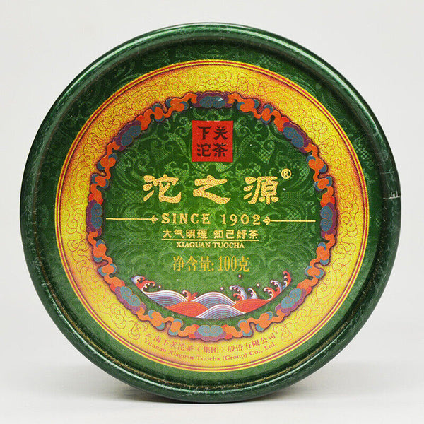 Yunnan XiaGuan TuoCha Puerh Tea with Box Top-grade TUO ZHI YUAN Cha Pu'er 100g