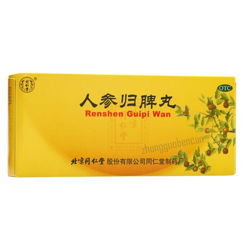 Tongrentang Renshen Guipi Wan 北京同仁堂人参归脾丸 Secondary image