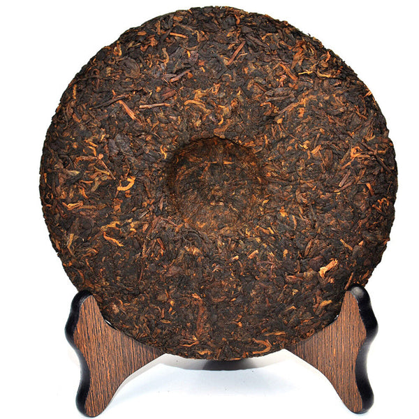 Ecology Black Tea China Yunnan Oldest Ripe Puer Tea Natural Puerh Tea Cake 357g